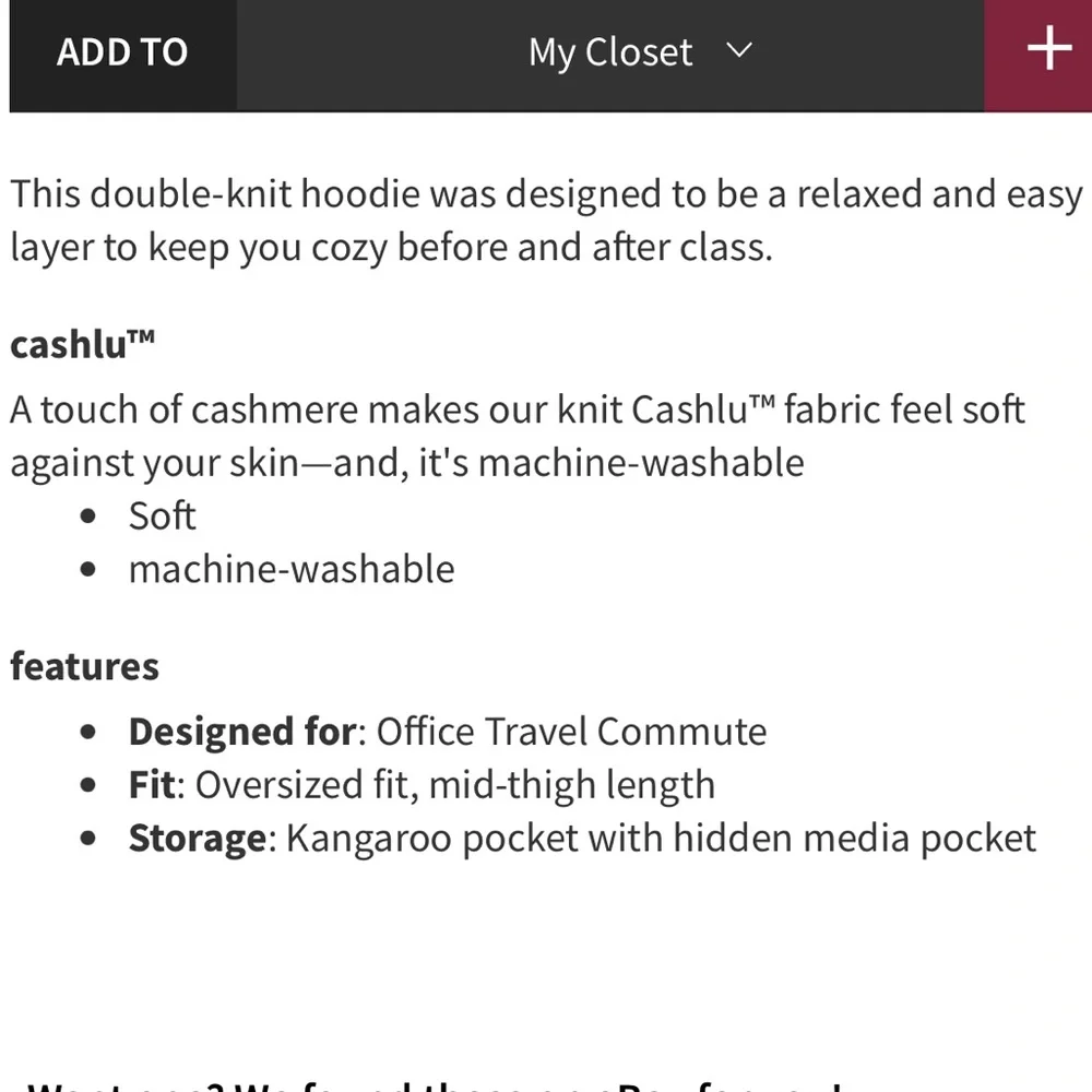 Lululemon Soothe Away Hoodie - Picture 5 of 14